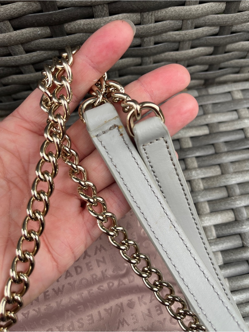 ❌SOLD❌Kate Spade Bag Lillian Monford Park Exotic Clutch Crossbody Bag - Picture 14 of 15
